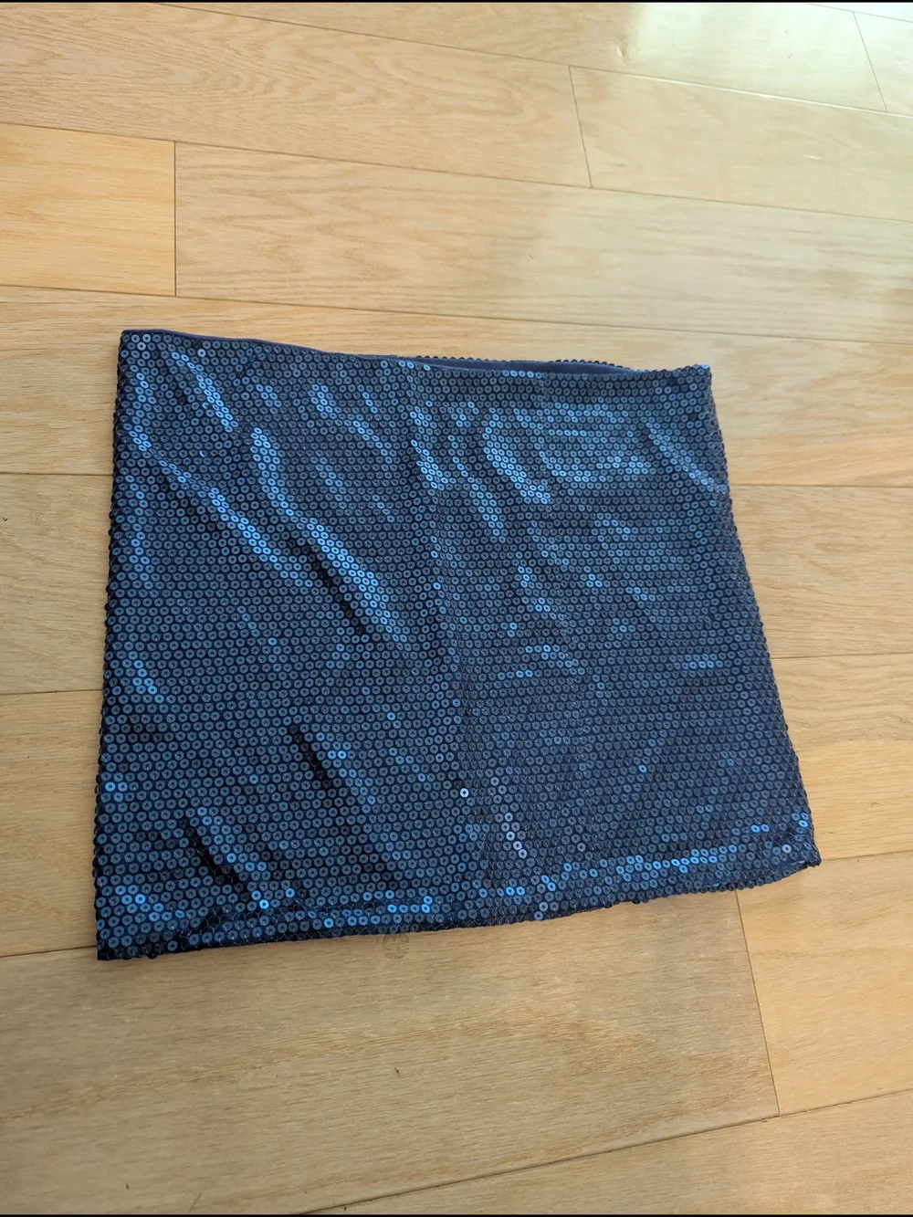 NWOT Charlotte Russe Navy Sequin Tube Scarf